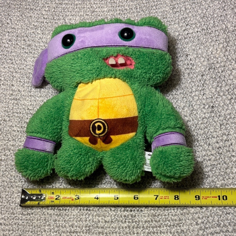 Fuggler Teenage Mutant Ninja Turtles Donatello Plush Nickelodeon
TMNT Green - Picture 3 of 8